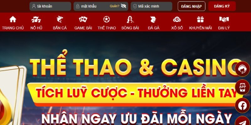 Các thao tác đăng nhập 98Win thành công trên PC/Mobile