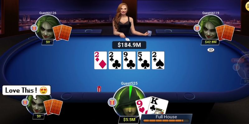 Không nên call quá nhiều khi đánh Poker